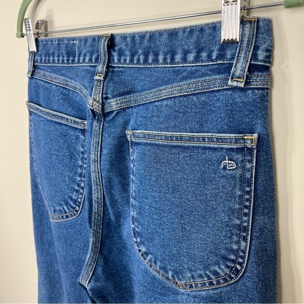 Rag & Bone Lou Skinny Denim Jeans in Blue Hill Medium Wash Size 28 - Picture 6 of 14